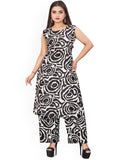 Women Geometric Printed Kurta with Palazzos
