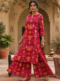 Women Ethnic Motifs Printed Regular Kurta with Palazzos