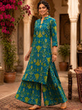 Women Ethnic Motifs Printed Regular Kurta with Palazzos