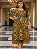 Women Ethnic Motifs Printed Regular Kurta with Palazzos