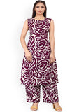 Women Printed Regular Kurta with Trousers
