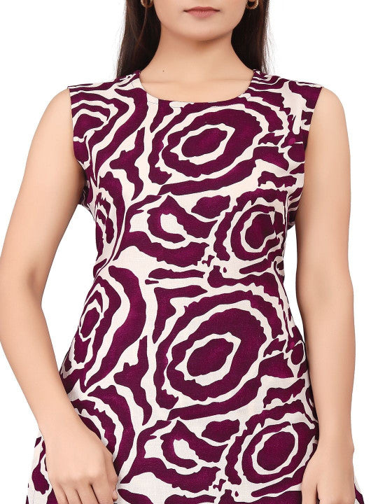 Women Printed Regular Kurta with Trousers